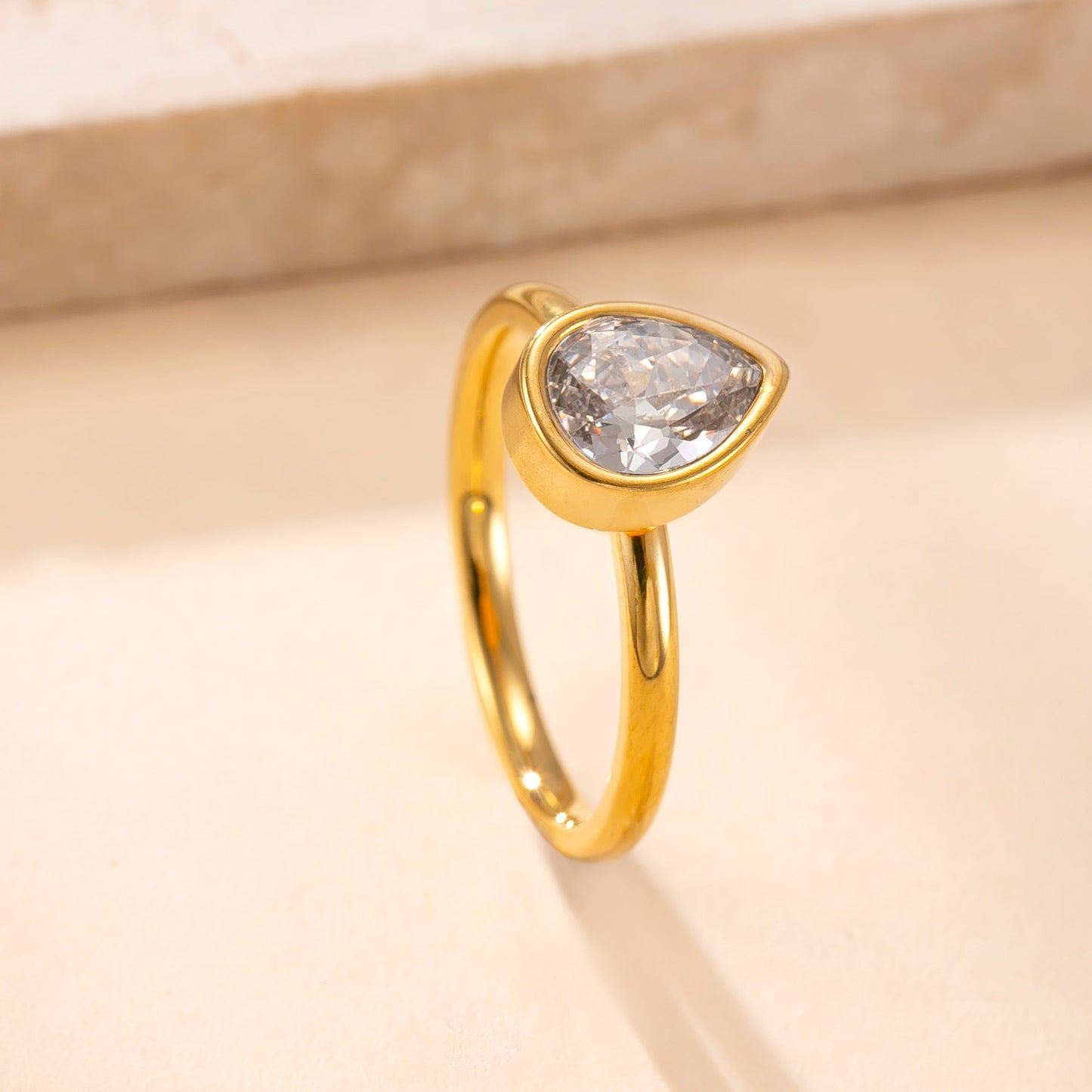 Simple And Advanced Sense Titanium Steel Ring