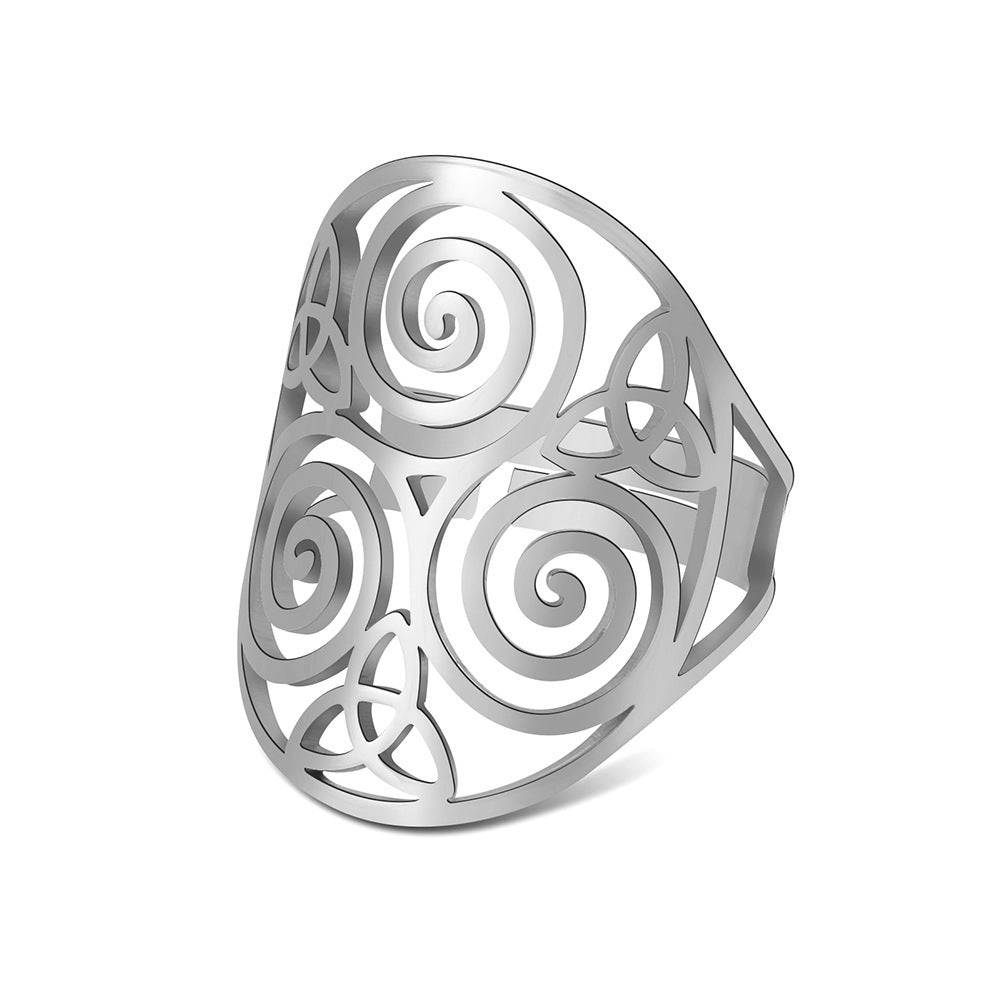 Stainless Steel Universal Ring For Men And Women