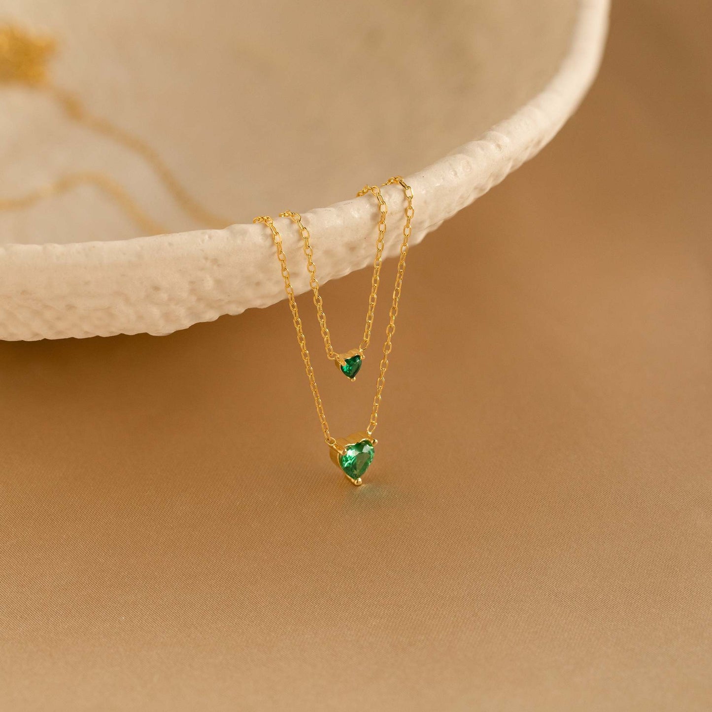Titanium Steel High Color Retention Twelve Birthstone Necklace