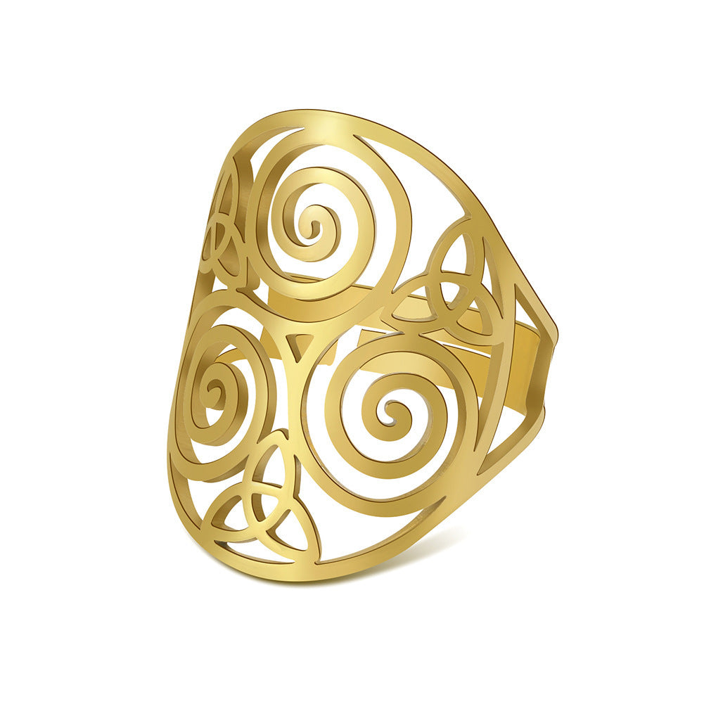 Stainless Steel Universal Ring For Men And Women